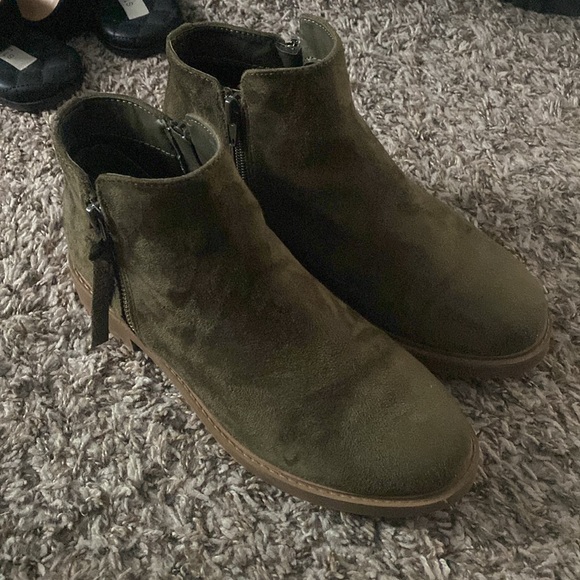 Suede Booties - Picture 2 of 7